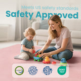 HulooSleep® Narrow-edge Baby Play Mat Thicker Memory Foam Mat