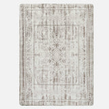Elasti-Foam™ Heritage Medallion Mat - Elara-Grey/Brown