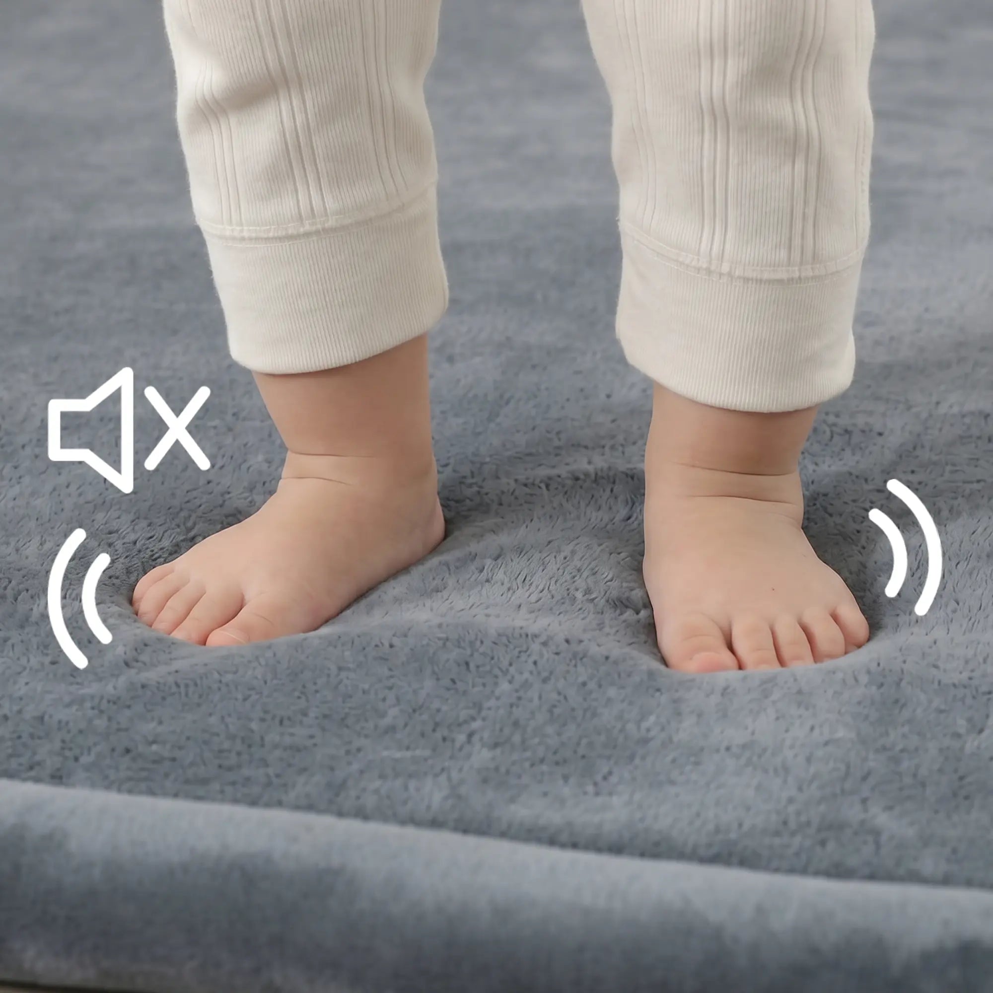 HulooSleep® 1.3" Thick Elasti-Foam™ Play Mat