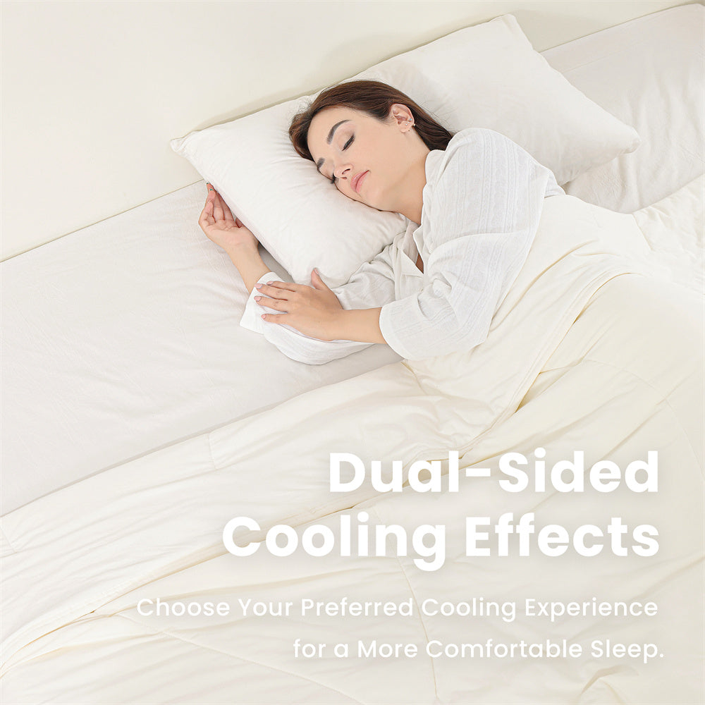 Huloosleep® Dual-Sided Smooth Cooling Blanket - Huloosleep