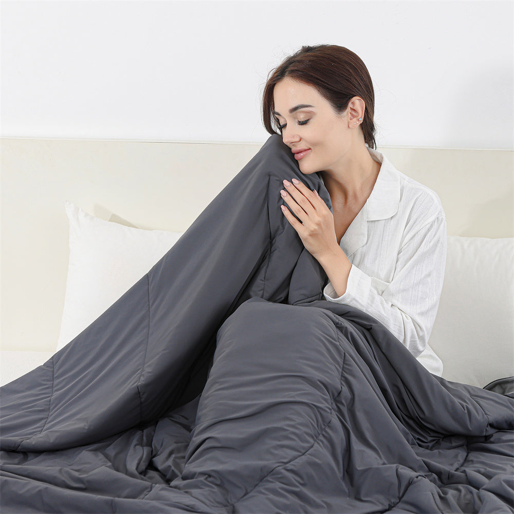 Huloosleep® Dual-Sided Smooth Cooling Blanket - Huloosleep