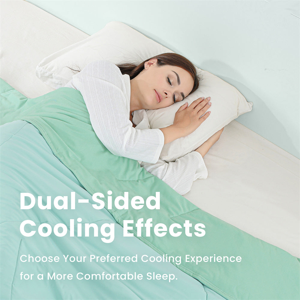 Huloosleep® Dual-Sided Smooth Cooling Blanket - Huloosleep