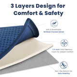 HulooSleep® 50"×50"Playpen Mat Thicker Baby Floor Play Mat for Playpen