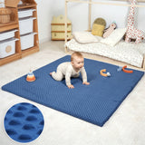 HulooSleep® 50"×50"Playpen Mat Thicker Baby Floor Play Mat for Playpen