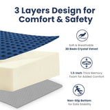 HulooSleep® 50"×50"Playpen Mat Thicker Baby Floor Play Mat for Playpen