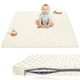 HulooSleep® 50"×50"Playpen Mat Thicker Baby Floor Play Mat for Playpen