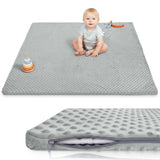 HulooSleep® 50"×50"Playpen Mat Thicker Baby Floor Play Mat for Playpen