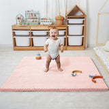 HulooSleep® 50"×50"Playpen Mat Thicker Baby Floor Play Mat for Playpen