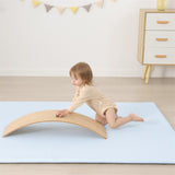 HulooSleep® 1.3" Thick Memory Foam Cooling Floor Tummy Time Mat for Summer