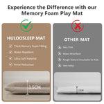 HulooSleep® Narrow-edge Baby Play Mat (Beige) - Huloosleep