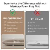 HulooSleep® Narrow-edge Baby Play Mat (Beige) - Huloosleep