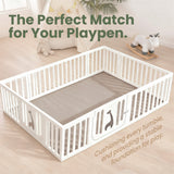 HulooSleep® Narrow-edge Baby Play Mat Thicker Memory Foam Mat - Huloosleep