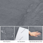 HulooSleep® Narrow-edge Baby Play Mat (Gery) - Huloosleep