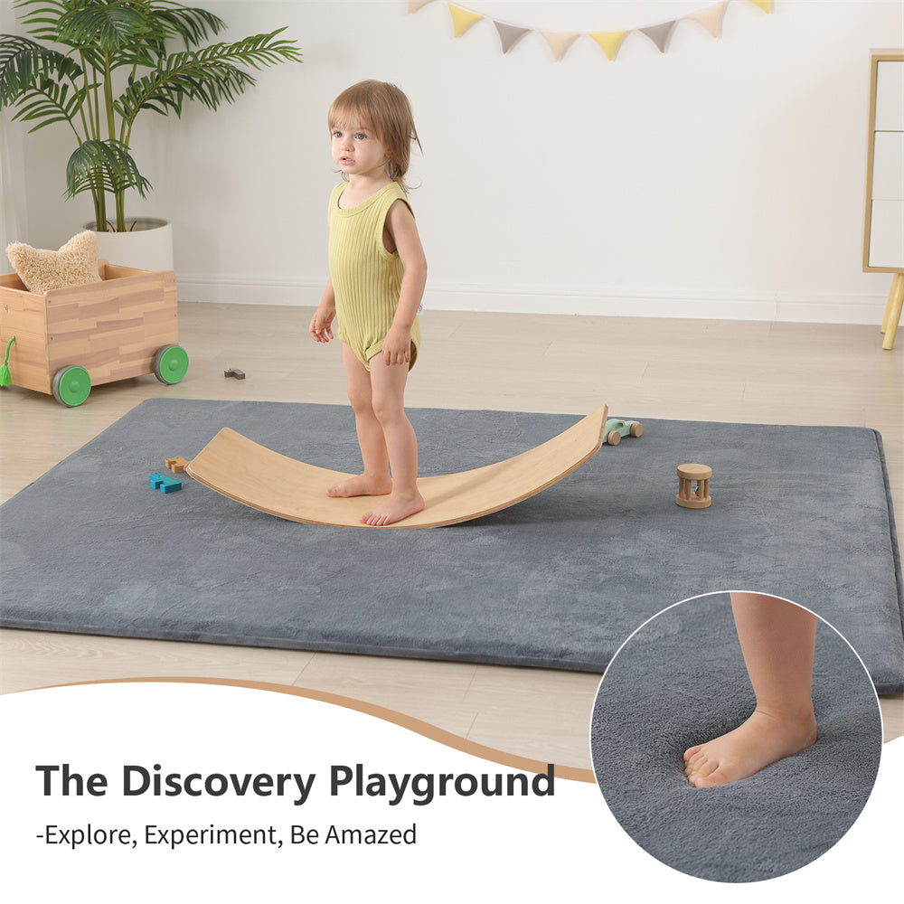 HulooSleep® Narrow-edge Baby Play Mat Thicker Memory Foam Mat - Huloosleep
