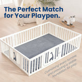 HulooSleep® Narrow-edge Baby Play Mat Thicker Memory Foam Mat - Huloosleep