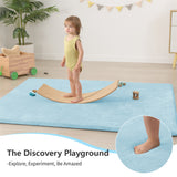 HulooSleep® Narrow-edge Baby Play Mat Thicker Memory Foam Mat - Huloosleep
