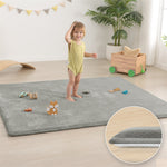 HulooSleep® Narrow-edge Baby Play Mat Thicker Memory Foam Mat - Huloosleep