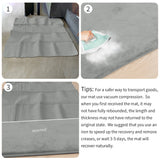 HulooSleep® Narrow-edge Baby Play Mat (Light Gery) - Huloosleep