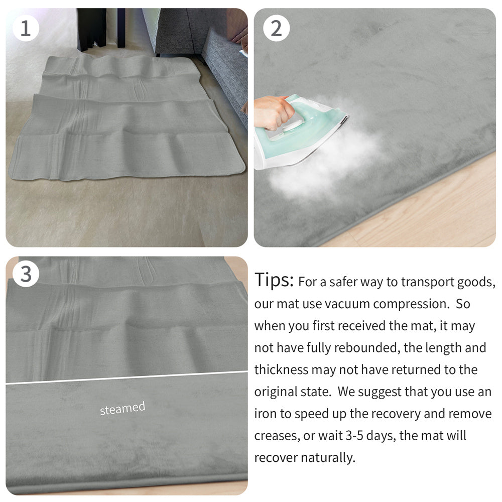 HulooSleep® Narrow-edge Baby Play Mat Thicker Memory Foam Mat - Huloosleep