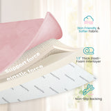 HulooSleep® Narrow-edge Baby Play Mat (Pink) - Huloosleep