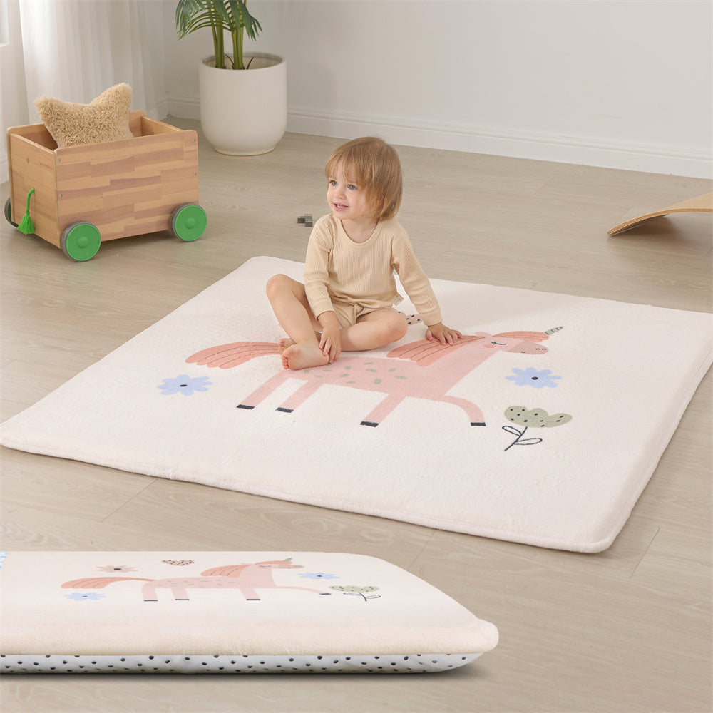1.3" Thick Various Pattern baby play mat foam 50"x50" Cushioned Playpen Mat