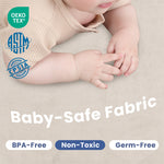 HulooSleep®  Wide-edge Baby Play Mat (Beige) - Huloosleep