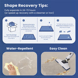 HulooSleep®  Wide-edge Baby Play Mat (Beige) - Huloosleep