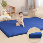 HulooSleep®  Wide-edge Baby Play Mat (Blue) - Huloosleep