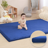 HulooSleep®  Wide-edge Baby Play Mat (Blue) - Huloosleep
