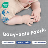 HulooSleep®  Wide-edge Baby Play Mat (Grey) - Huloosleep