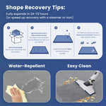 HulooSleep®  Wide-edge Baby Play Mat (Grey) - Huloosleep