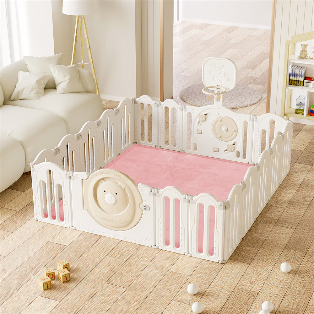 HulooSleep® 50" x 50" Square Play Mat for Playpens - Huloosleep