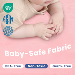 HulooSleep® Wide-edge Baby Play Mat (Pink) - Huloosleep