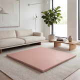 1.3" Thick Baby Play Mat, 50" x 50" — Padded,Waterproof Floor Cushion & Playpen Mat with Vegan Leather Cover