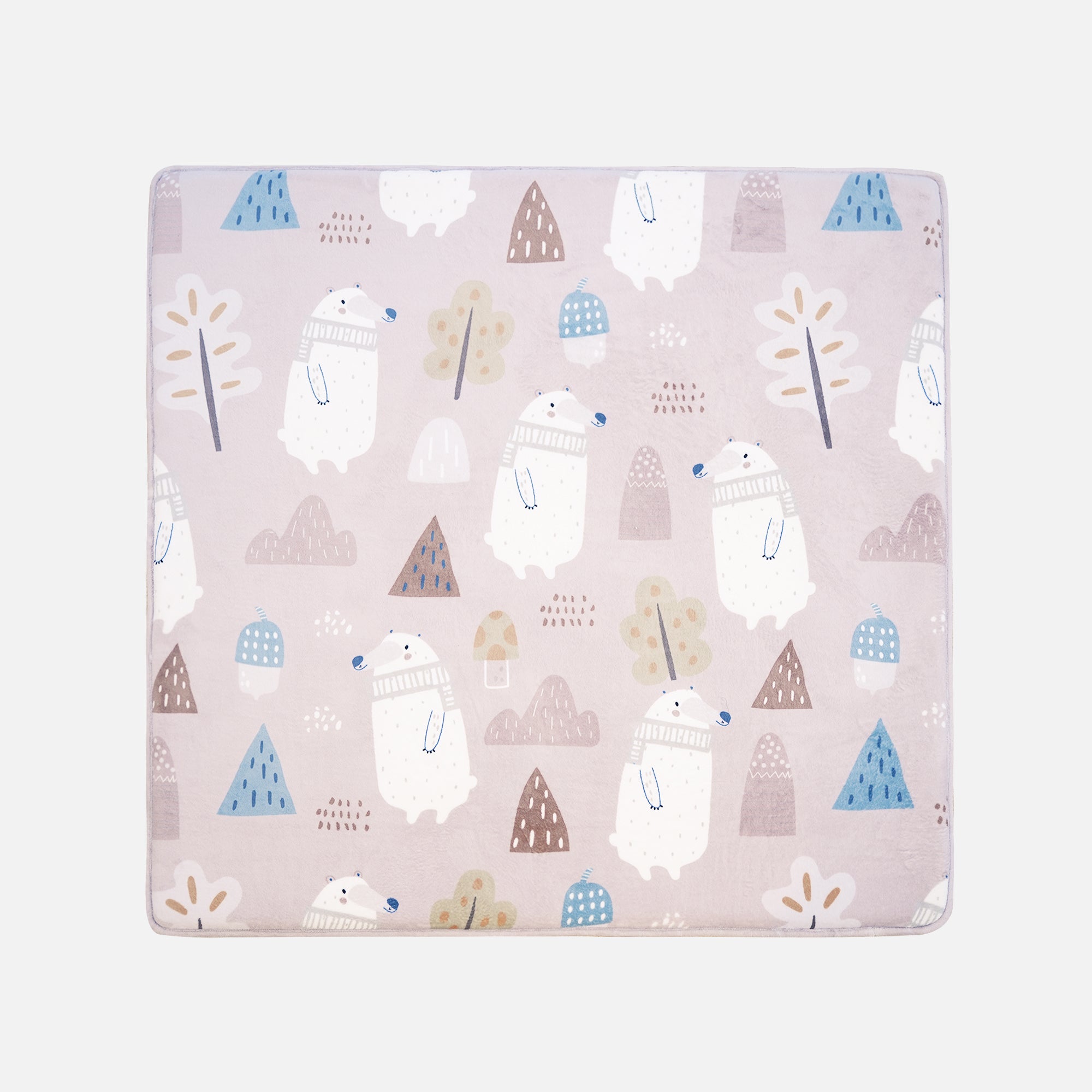 White Bear Elasti-Foam™ Baby Play Mat for Playpen – Huloosleep®